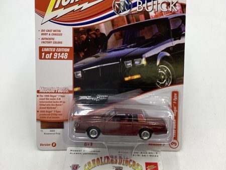 Johnny Lightning Muscle Cars USA 1986 Buick Regal T-Type 228A Cheap