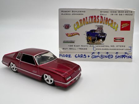 Maisto G Ridez 1986 Chevrolet Monte Carlo SS Red Loose Fashion