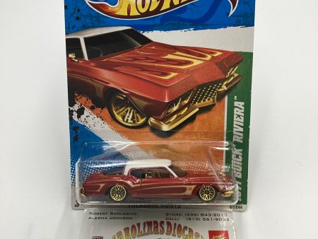 2011 Hot wheels Treasure hunt 11 15 #61 1971 Buick Riviera Red For Sale