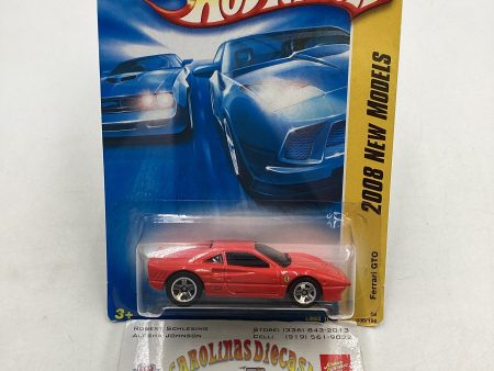 2008 Hot Wheels #038 Ferrari GTO Red (SR) Online Sale