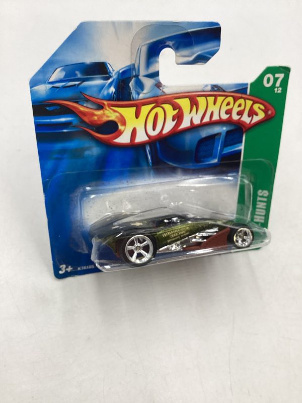 2007 Hot Wheels Super Treasure Hunt #127 Brutalistic Short Card with protector Online now