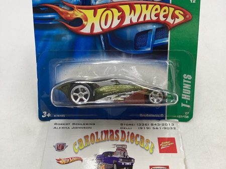 2007 Hot Wheels Super Treasure Hunt #127 Brutalistic Short Card with protector Online now