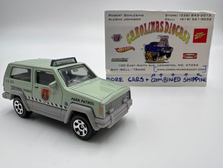 Matchbox National Parks Jeep Cherokee Green Loose Cheap