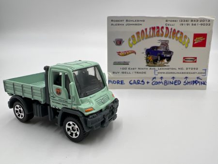 Matchbox National Parks Mercedes Unimog U300 Green Loose For Discount