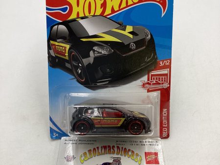 2019 Hot Wheels #19 Red Edition Volkswagen Golf GTI 143B Cheap