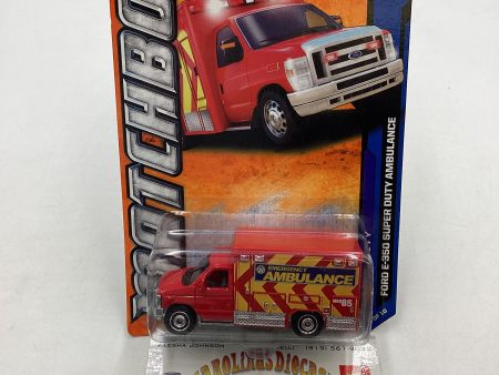 Matchbox MBX City 4 10 Ford E-350 Super Duty Ambulance For Discount