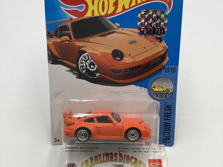 2017 Hot Wheels #30 Porsche 993 GT2 Factory Sealed Orange W protector Discount