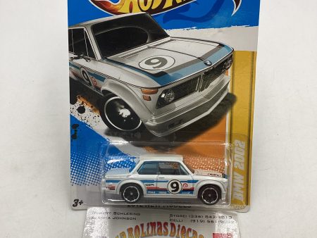 2012 Hot Wheels #021 BMW 2002 White 106H Online Hot Sale