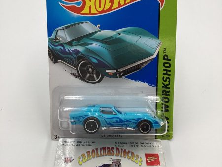 2014 Hot Wheels Kmart Exclusive #214 69 Corvette Light Blue 237F Sale