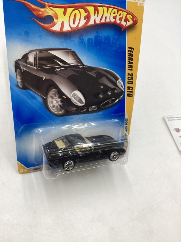 2009 Hot Wheels #005 Black Ferrari 250 GTO Online now