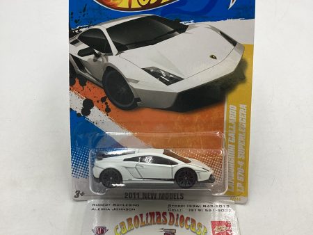 2011 Hot Wheels #009 Lamborghini Gallardo LP 570-4 Superleggera Sale