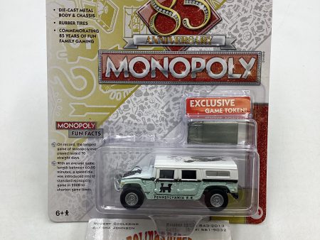 Johnny Lightning Monopoly 85th Anniversary 2004 Hummer H1 228E Discount