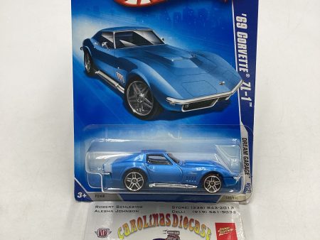 2009 Hot Wheels #148 69 Corvette ZL-1 Blue 5F Online