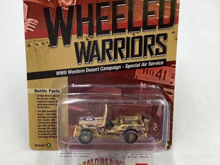 Johnny Lightning Wheeled Warriors WWII Willy’s MB Jeep 219B For Cheap