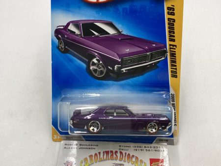 2009 Hot Wheels #008 69 Mercury Cougar Eliminator Purple Walmart Exclusive 235D Cheap