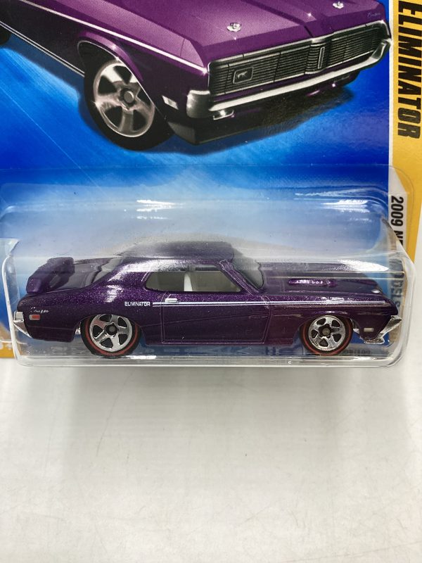 2009 Hot Wheels #008 69 Mercury Cougar Eliminator Purple Walmart Exclusive 235D Cheap