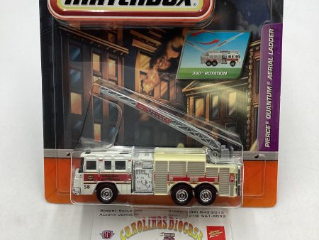 Matchbox Real Working Parts Pierce Quantum Aerial Ladder For Sale