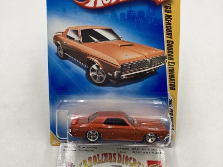 2009 Hot Wheels #008 69 Mercury Cougar Eliminator Orange 29G on Sale