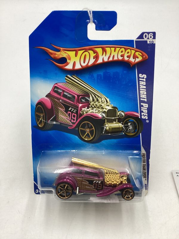 2009 Hot Wheels #132 Straight Pipes Purple Walmart Exclusive 235C Online