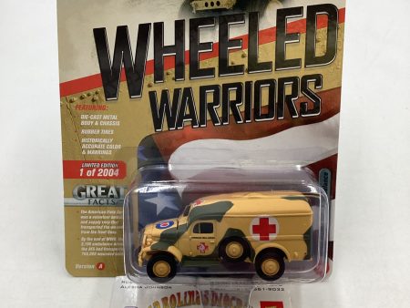 Johnny Lightning Wheeled Warriors WWII Dodge WC54 Ambulance 219B For Discount