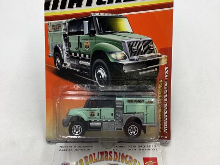 Matchbox Emergency Response International Brushfire Truck national parks Fashion