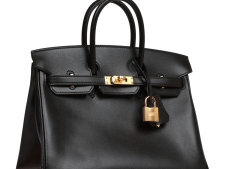 Hermes Birkin 25 Black Tadelakt Gold Hardware Discount