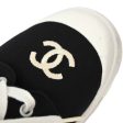 Chanel * Black White Sneakers #37 For Discount