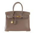 Hermes Birkin 30 Etoupe Togo Bag Fashion