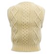 Chanel Vest Sweater Ivory 96A #38 Online