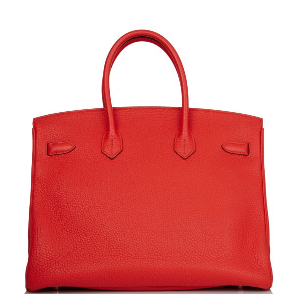 Hermes Birkin 35 Capucine Togo Gold Hardware Sale