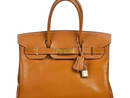 Hermes Birkin 30 Gold Epsom Online Sale