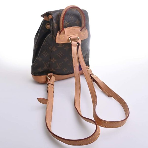 LOUIS VUITTON Monogram Mini Montsouris Rucksack Backpack M51137 Brown Women s Discount