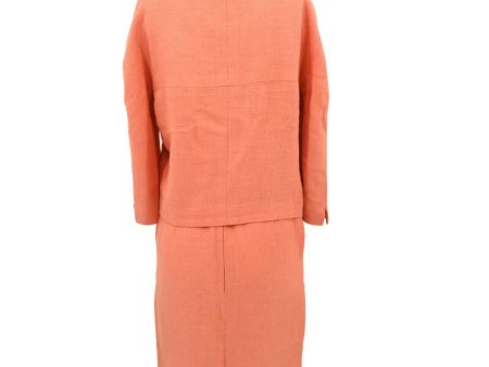 Chanel Setup Suit Jacket Skirt Orange Online now