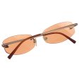 Chanel Sunglasses Eyewear Orange Small Good Hot on Sale