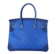 Hermes Birkin 30 Ghillies Bag Tri-Color Blue - Limited Edition Cheap