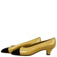 Chanel * Beige Pumps Shoes #35 1 2 Online Hot Sale