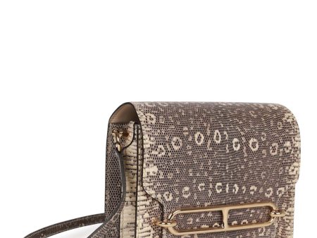 Hermes Mini Sac Roulis Ombre Lizard Salvatore Gold Hardware Fashion