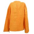 Chanel 1996 Single Breasted Jacket Orange #38 Supply