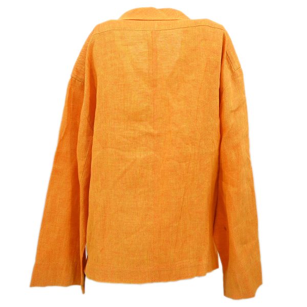 Chanel 1996 Single Breasted Jacket Orange #38 Supply