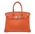 Hermes Birkin 30 Feu Orange Bag on Sale