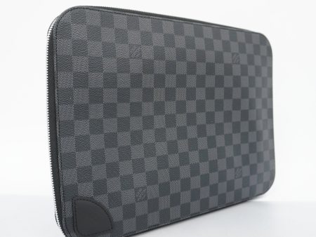 LOUIS VUITTON  Damier Graphite Case Laptop sleeve N41645 on Sale