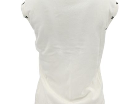 [FF Satsuei 10 1]Chanel Sleeveless Top White 96C #42 on Sale