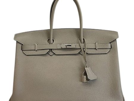 Hermes Birkin 35 Gris Tourterelle Leather Online Hot Sale