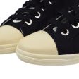 Chanel Black Sport Line High Cut Shoes Sneakers #37 Cheap