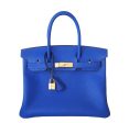 Hermes Birkin 30 Blue Electric Candy Bag Online