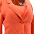 Chanel Setup Suit Jacket Dress Orange 97P #40 on Sale