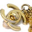 Chanel Dangle Turnlock Earrings Clip-On Gold 96P For Cheap