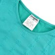 Chanel Cropped T-shirt Light Blue 97P #38 Online now