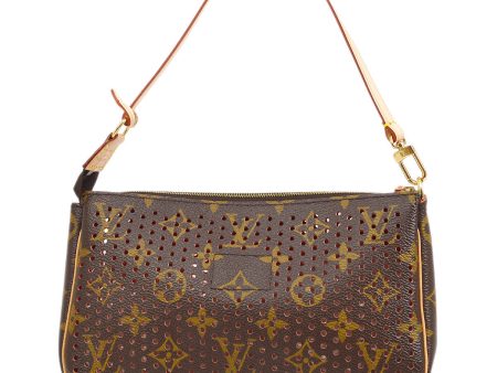 LOUIS VUITTON 2006 POCHETTE ACCESSOIRES MONOGRAM PERFO M95185 55311 on Sale