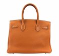 Hermes Birkin 30 Gold Bag Togo Leather For Sale